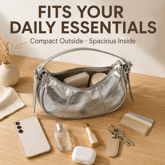 Aria Everyday Metallic Bag