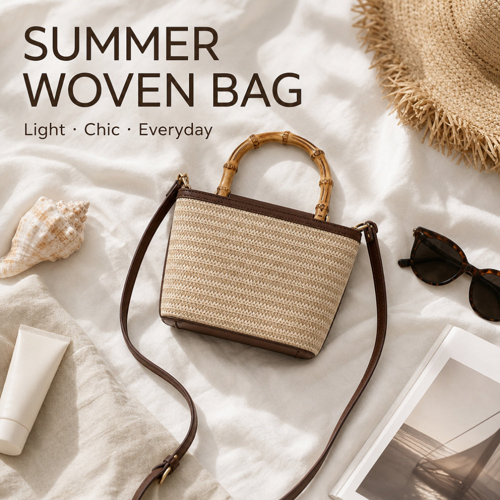 The Camille Bamboo Handbag