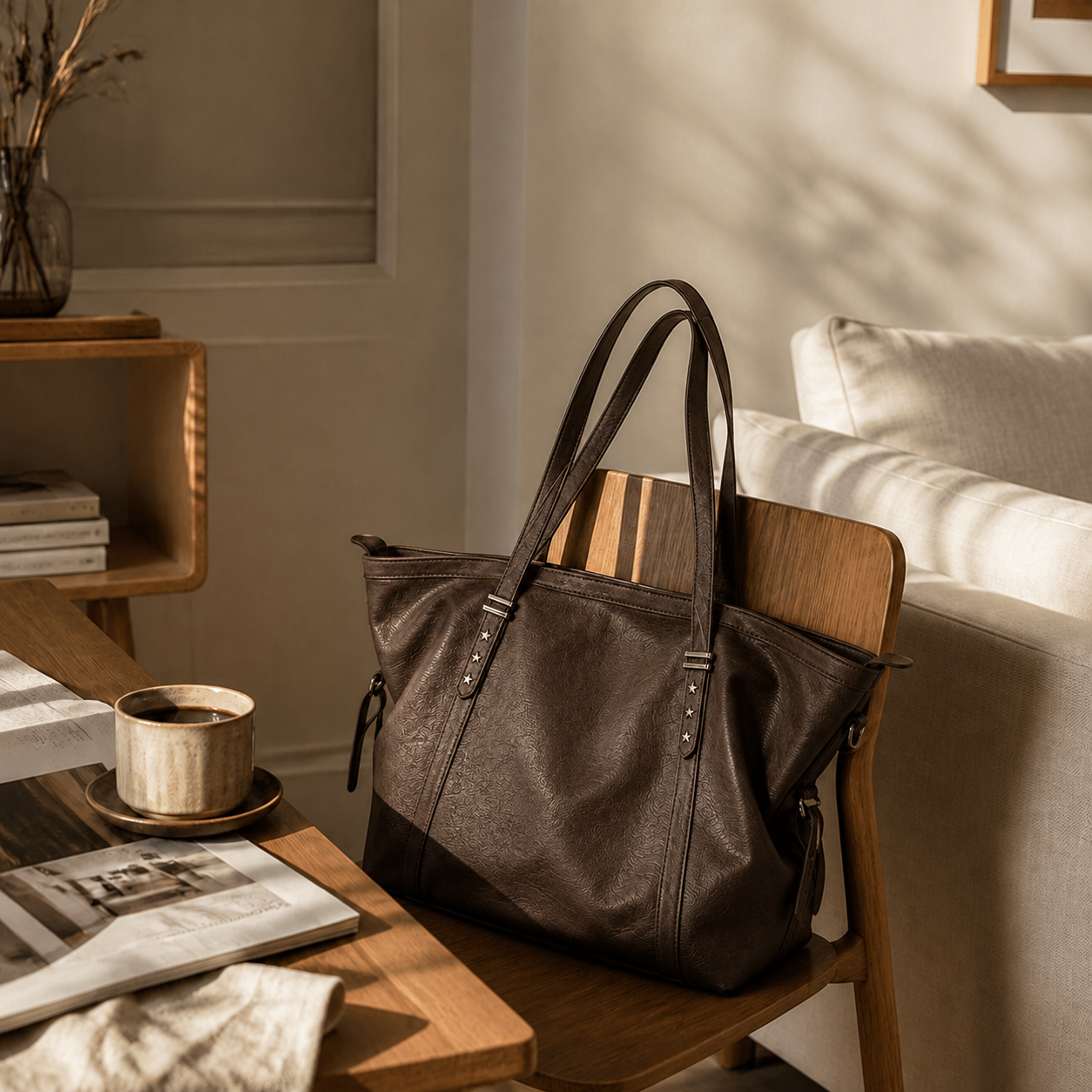 The LuxeSoft City Tote