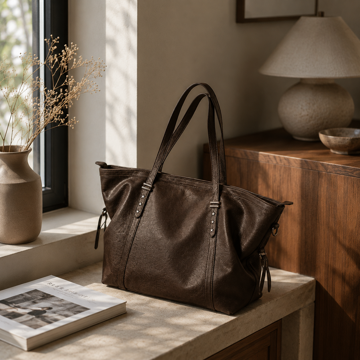 The LuxeSoft City Tote