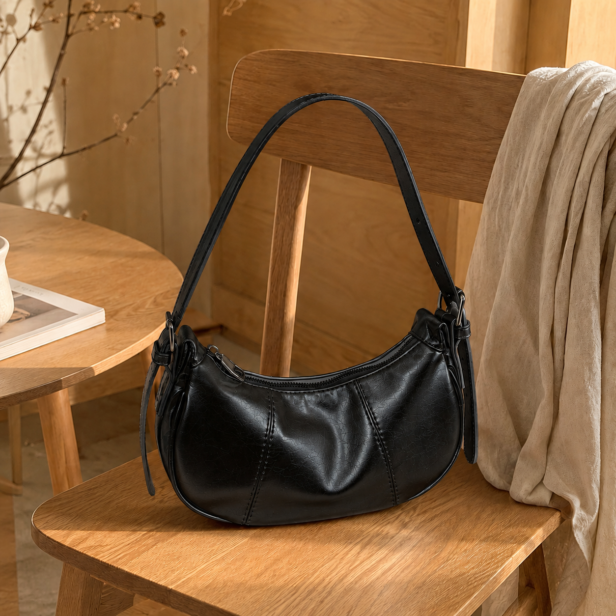 Aria Everyday Metallic Bag