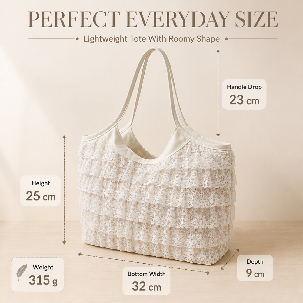 Lace Breeze Tote