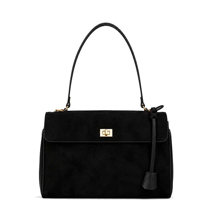 The Daily Vintage Kelly Suede Tote Bag