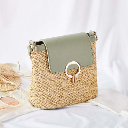The Riviera Straw Crossbody