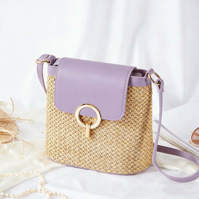 The Riviera Straw Crossbody