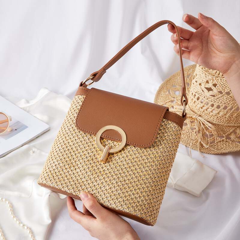 The Riviera Straw Crossbody