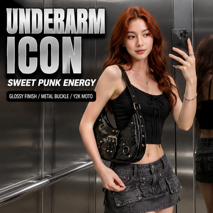 Rebel Buckle Shoulder Bag
