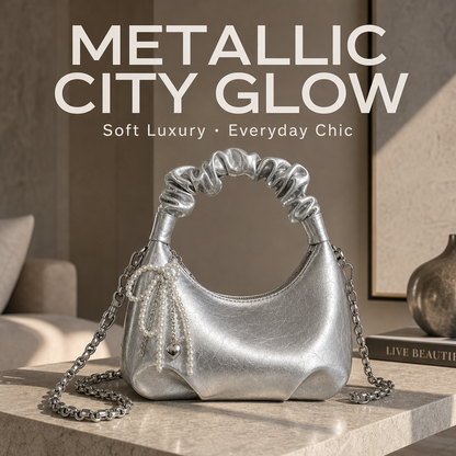 The Luna Metallic Mini Bag