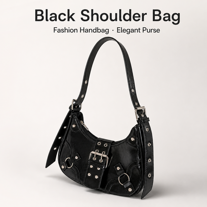 Rebel Buckle Shoulder Bag