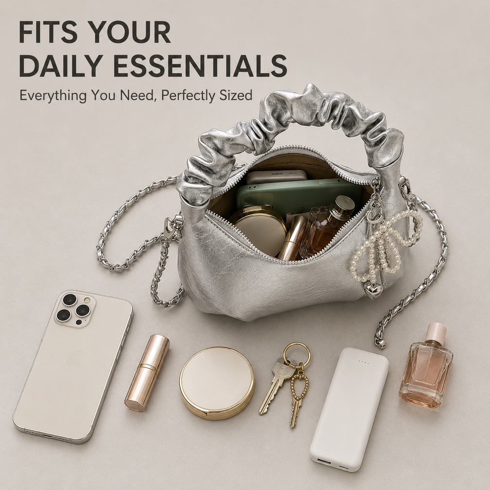 The Luna Metallic Mini Bag