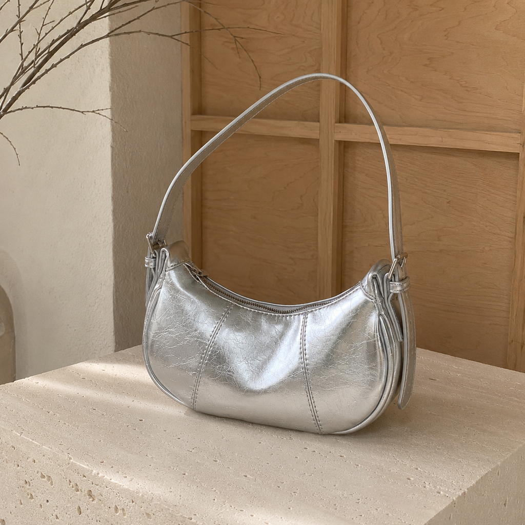 Aria Everyday Metallic Bag