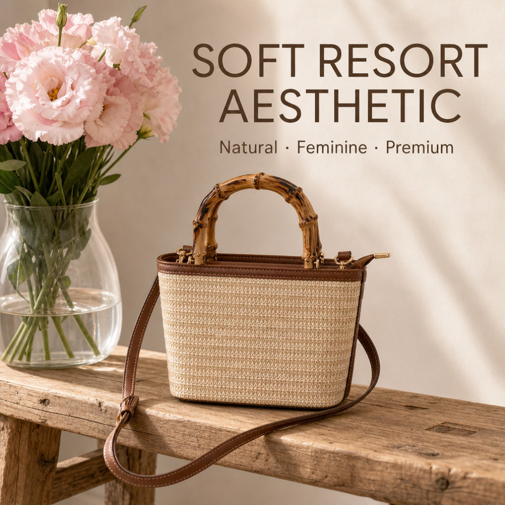 French Summer Woman Handbag