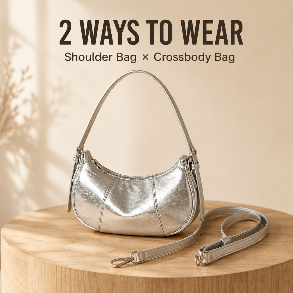 Aria Everyday Metallic Bag