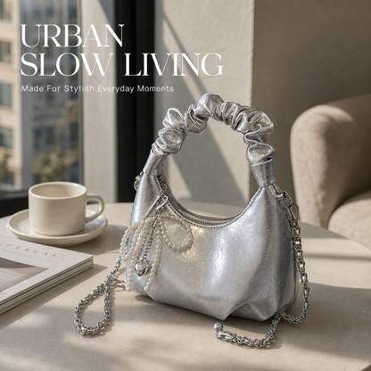 The Luna Metallic Mini Bag