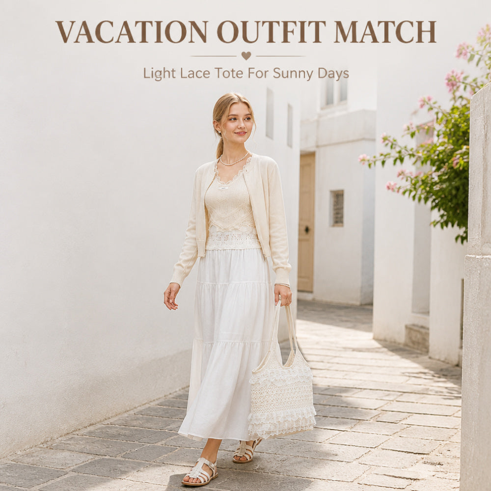 Lace Breeze Tote
