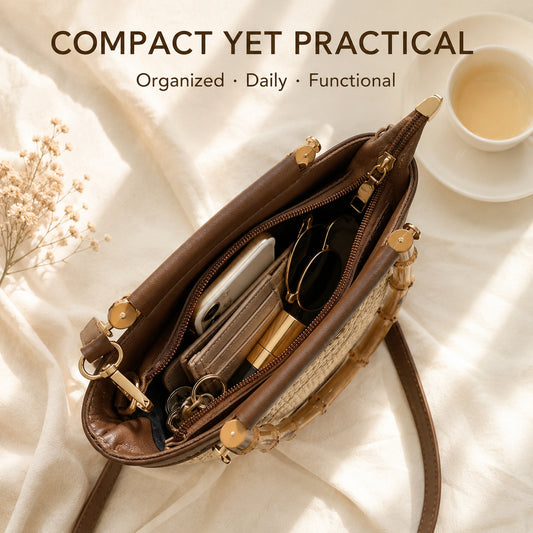 The Camille Bamboo Handbag