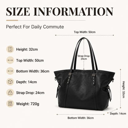 The LuxeSoft City Tote
