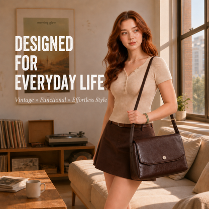 Madison Vintage Messenger Bag