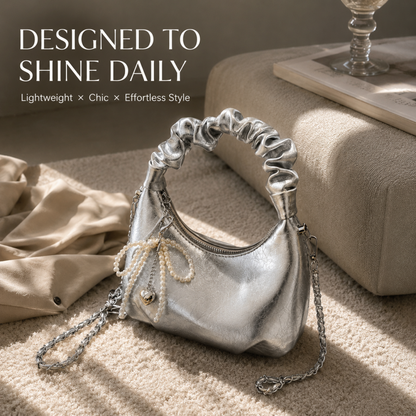 The Luna Metallic Mini Bag